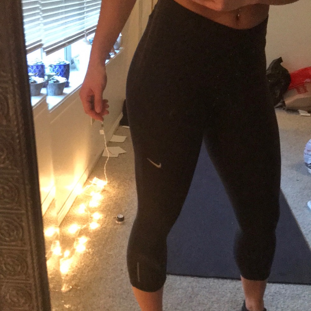 Nike cropped running leggings
